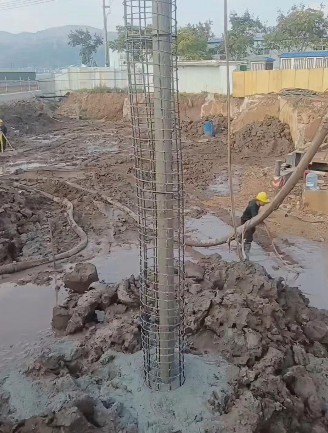 张家口桥东区长螺旋钻孔压灌桩